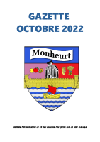 2022 10 07 GAZETTE OCTOBRE 2022